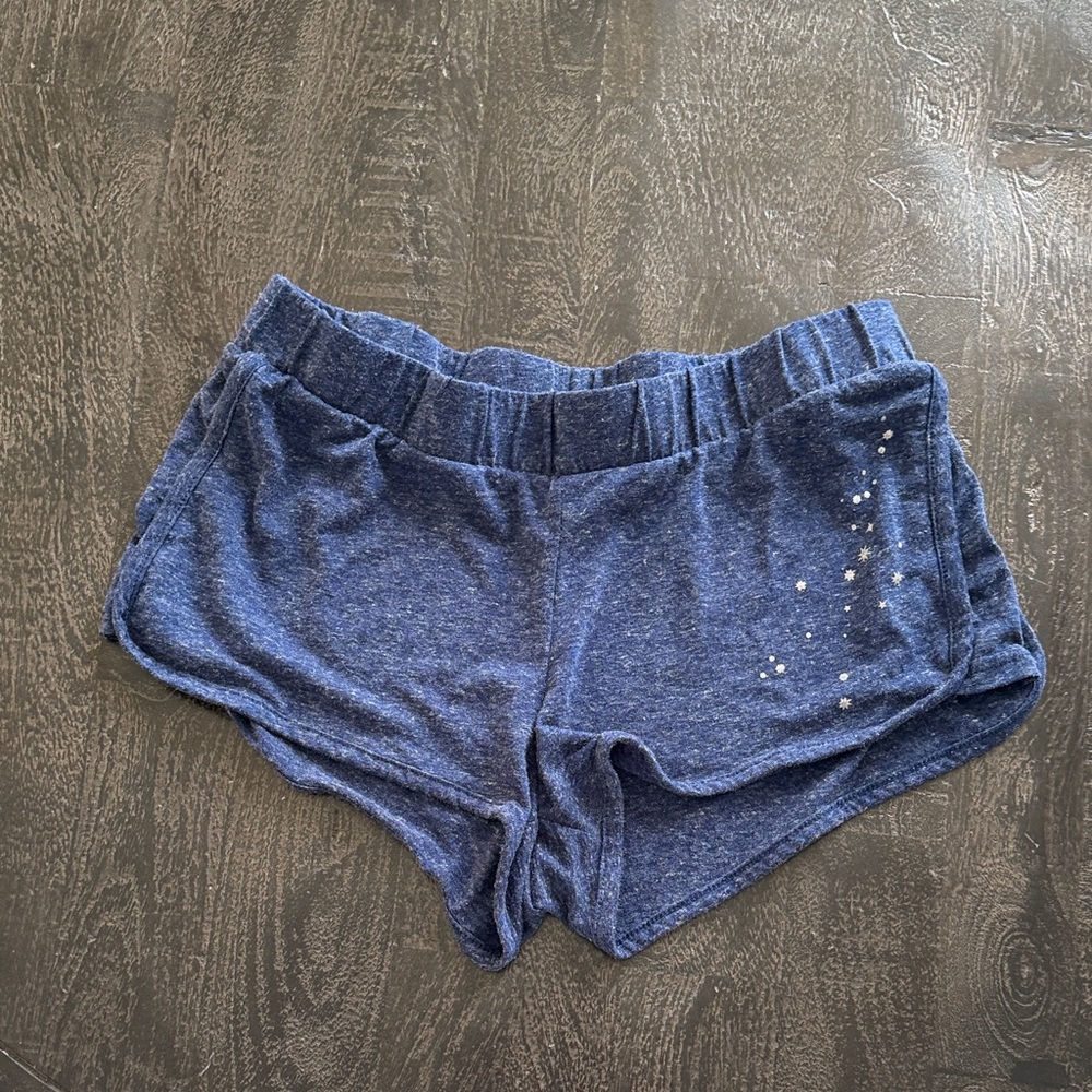 Stylish Blue Athletic Shorts for Women